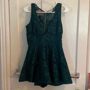 Charlotte Russe Lacy Romper